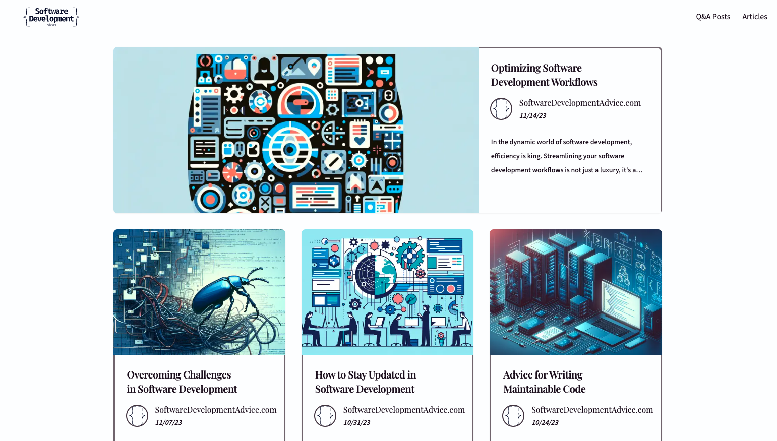 SoftwareDevelopmentAdvice.com